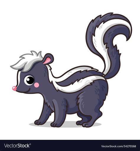 cartoon skunk